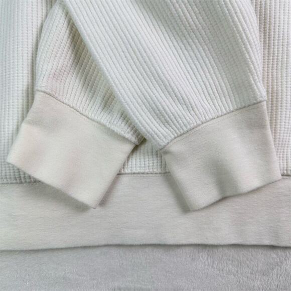 David Dobrick Unisex Thermal CLICKBAIT Hoodie Cream Pullover Kangaroo Pocket Med - Picture 11 of 11